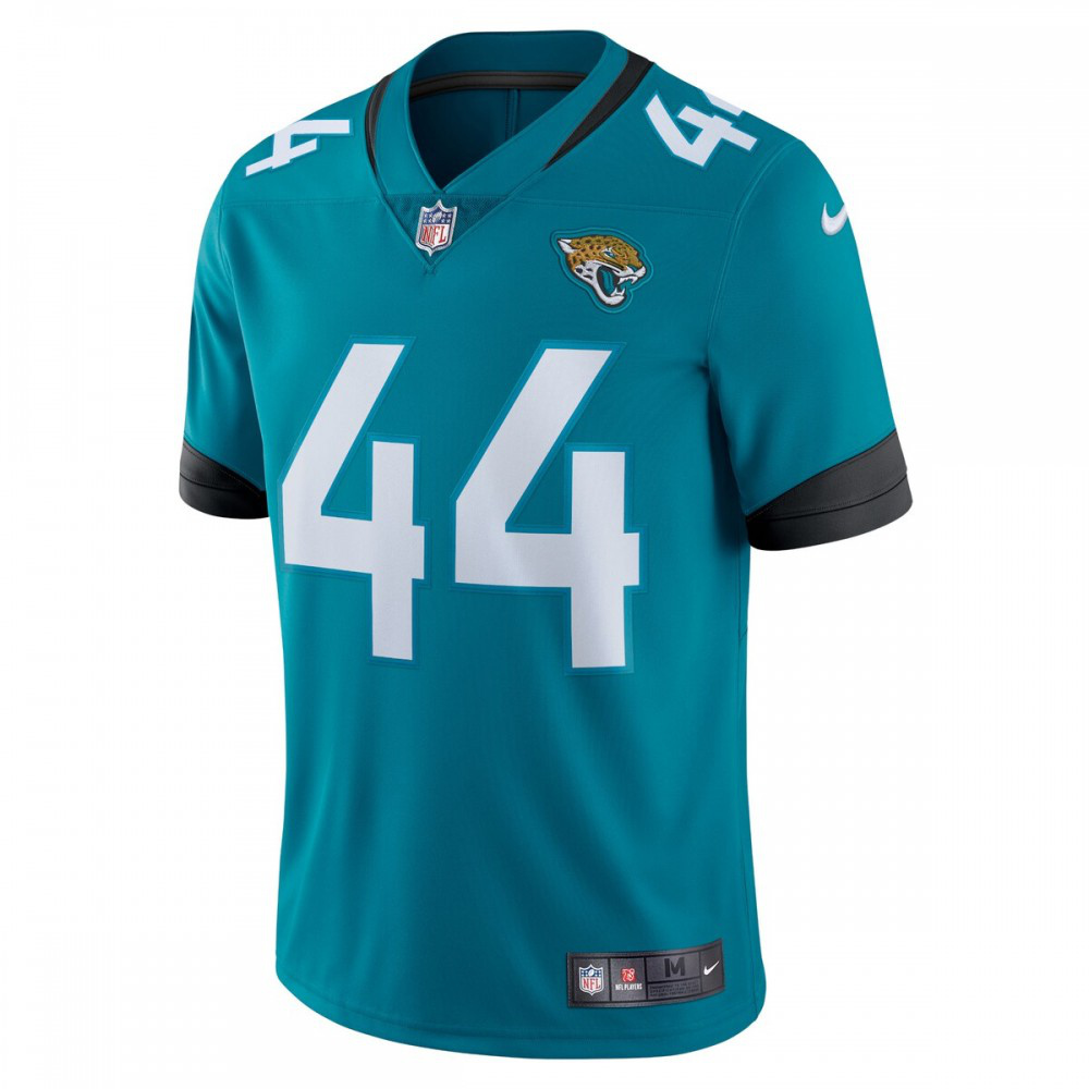Travon Walker Jacksonville Jaguars Nike Team Logo Vapor Limited Jersey - Teal-GridironStore